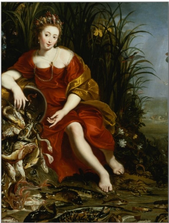 Veden allegoria tekijältä Cornelis de Vos