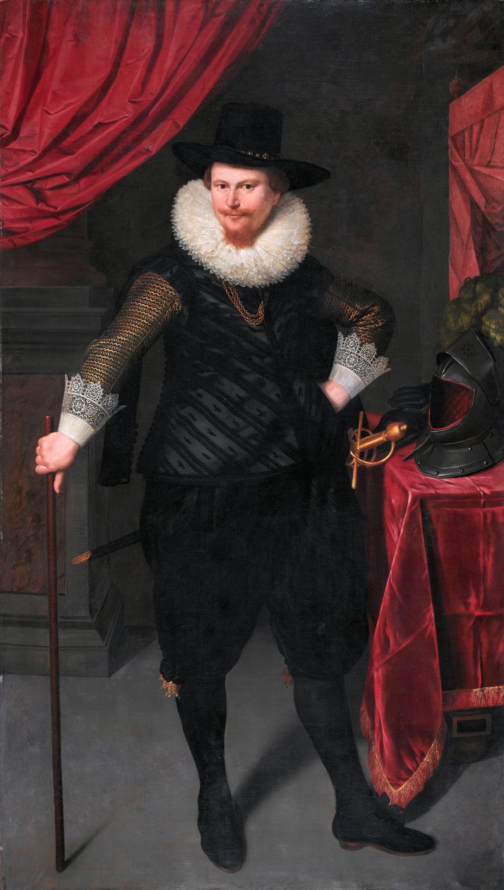 Laurens Reaelin (1583-1637) muotokuva tekijältä Cornelis van der Voort