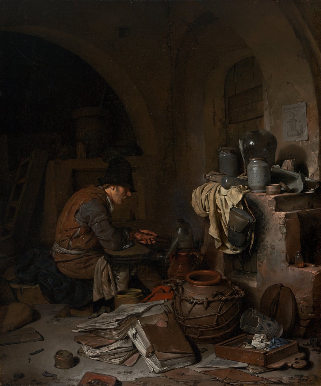Alkemisti tekijältä Cornelis Pietersz Bega
