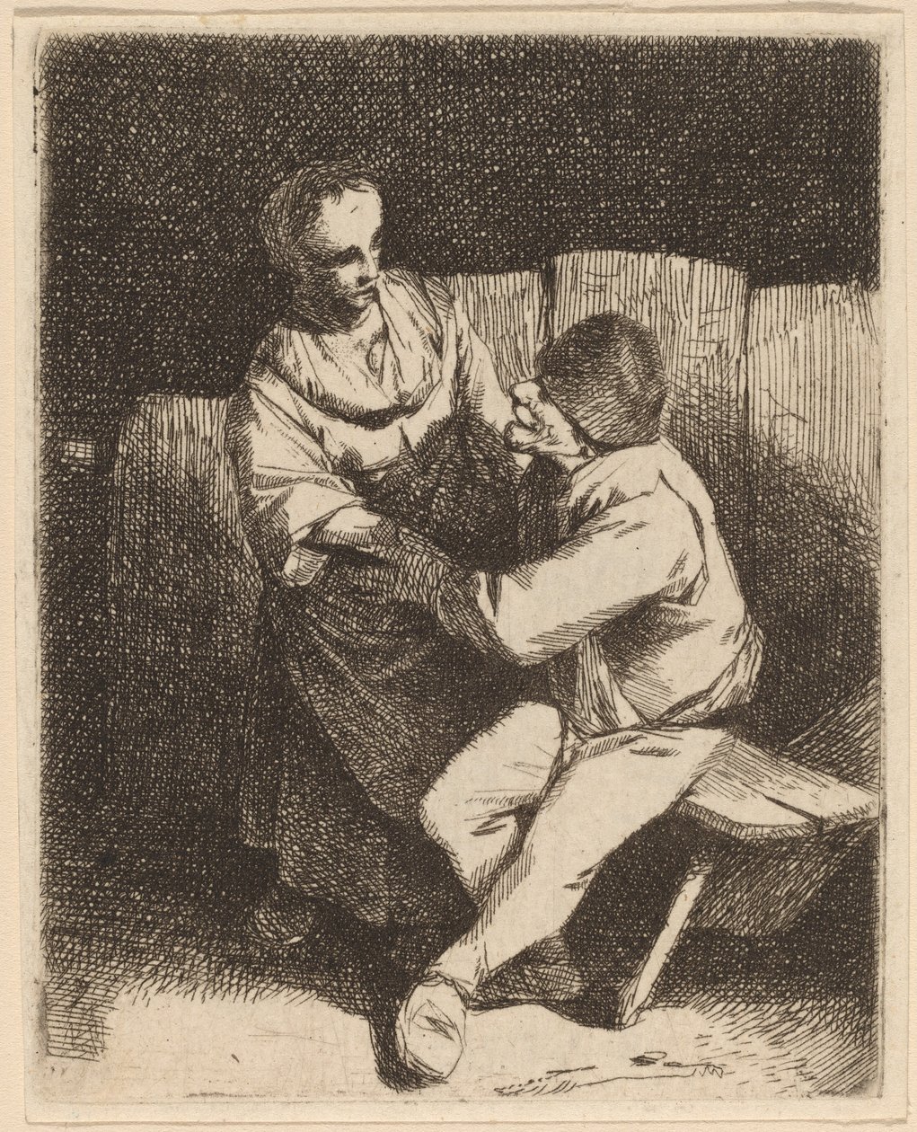 Kieltäytynyt hyväily tekijältä Cornelis Pietersz Bega