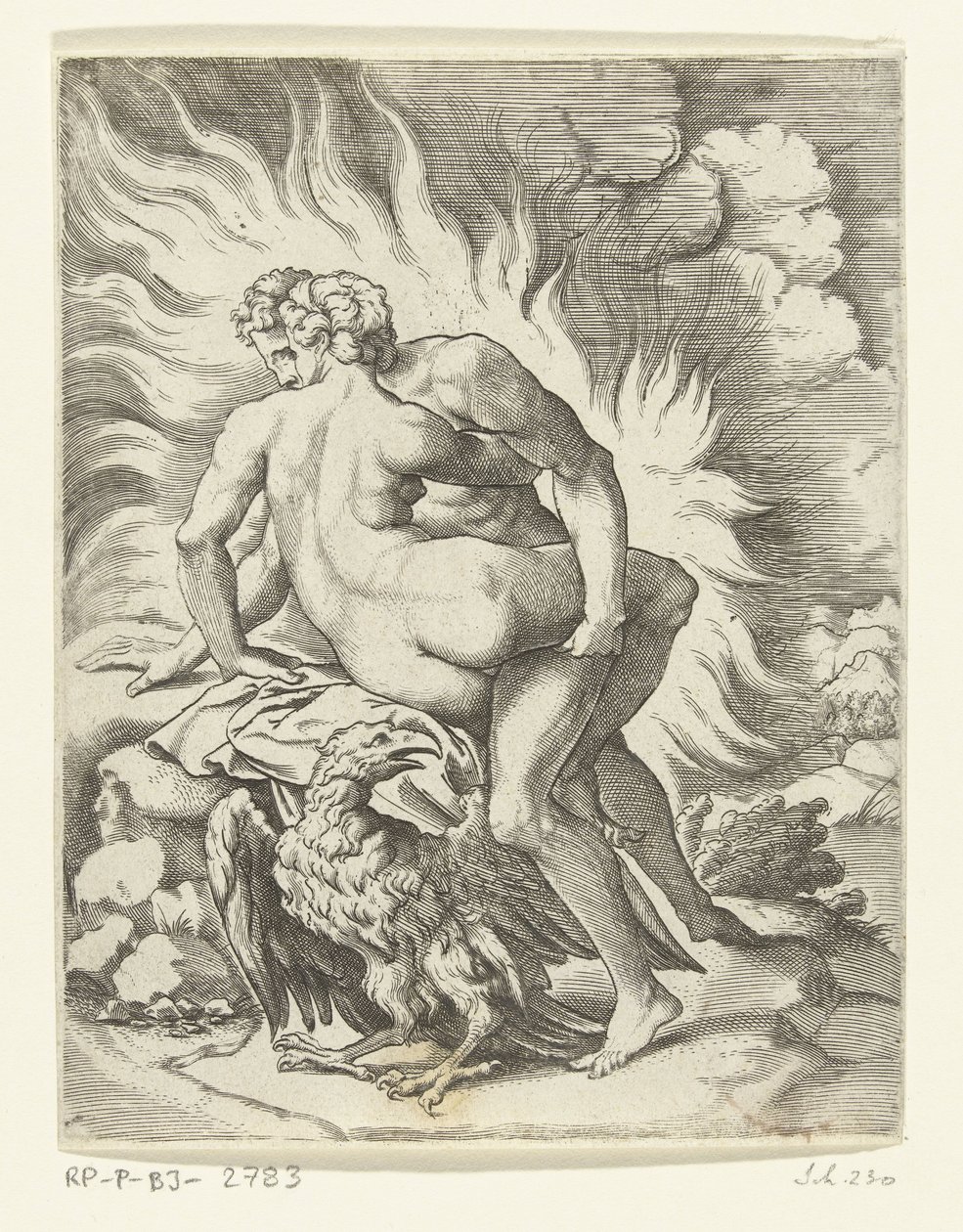 Jupiter ja Aegina Jupiterin rakkausseikkailut (sarjan nimi) tekijältä Cornelis Bos