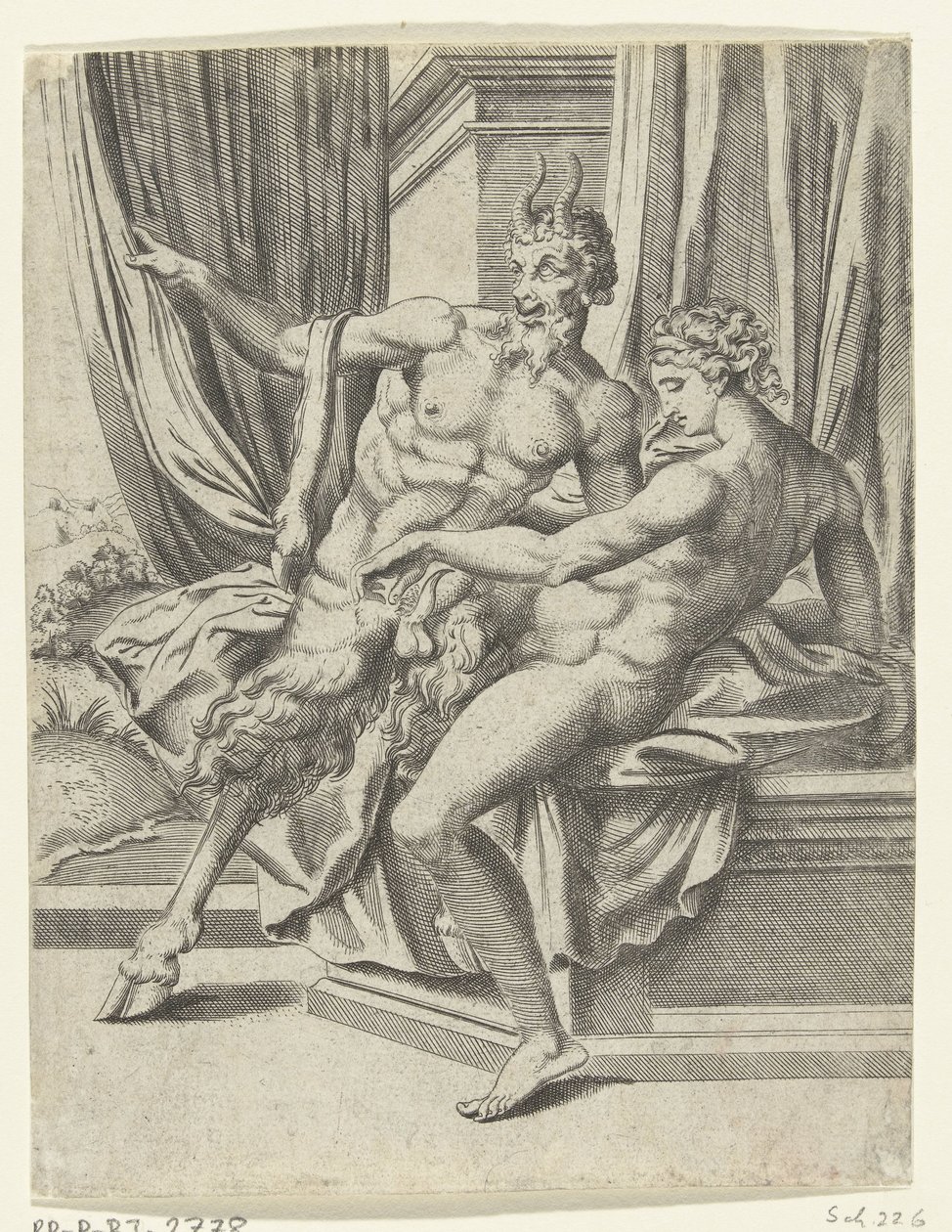 Jupiter ja Antiope Jupiterin rakkausseikkailut (sarjan nimi) tekijältä Cornelis Bos