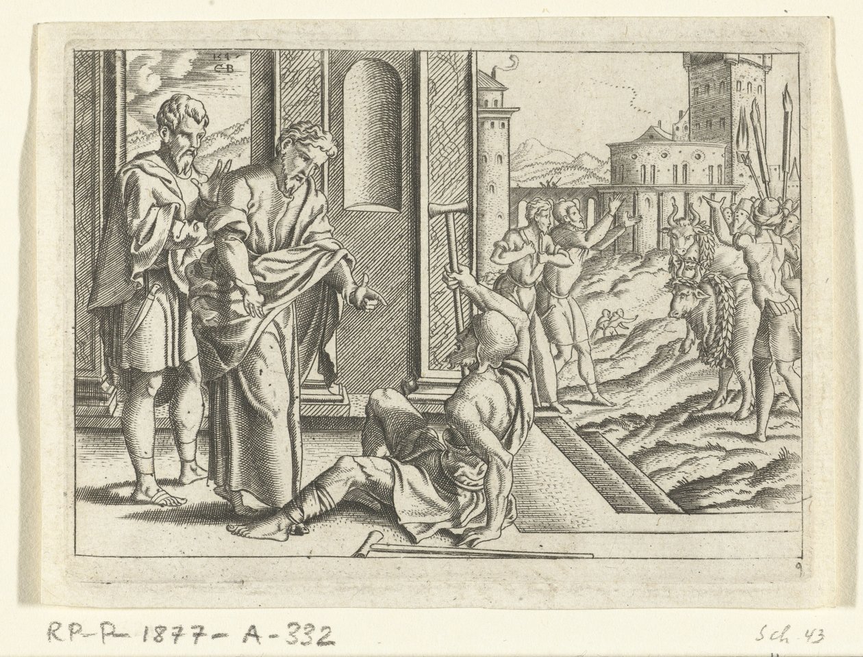Paavali parantaa vamman The Life of Paul (sarjan nimi) tekijältä Cornelis Bos