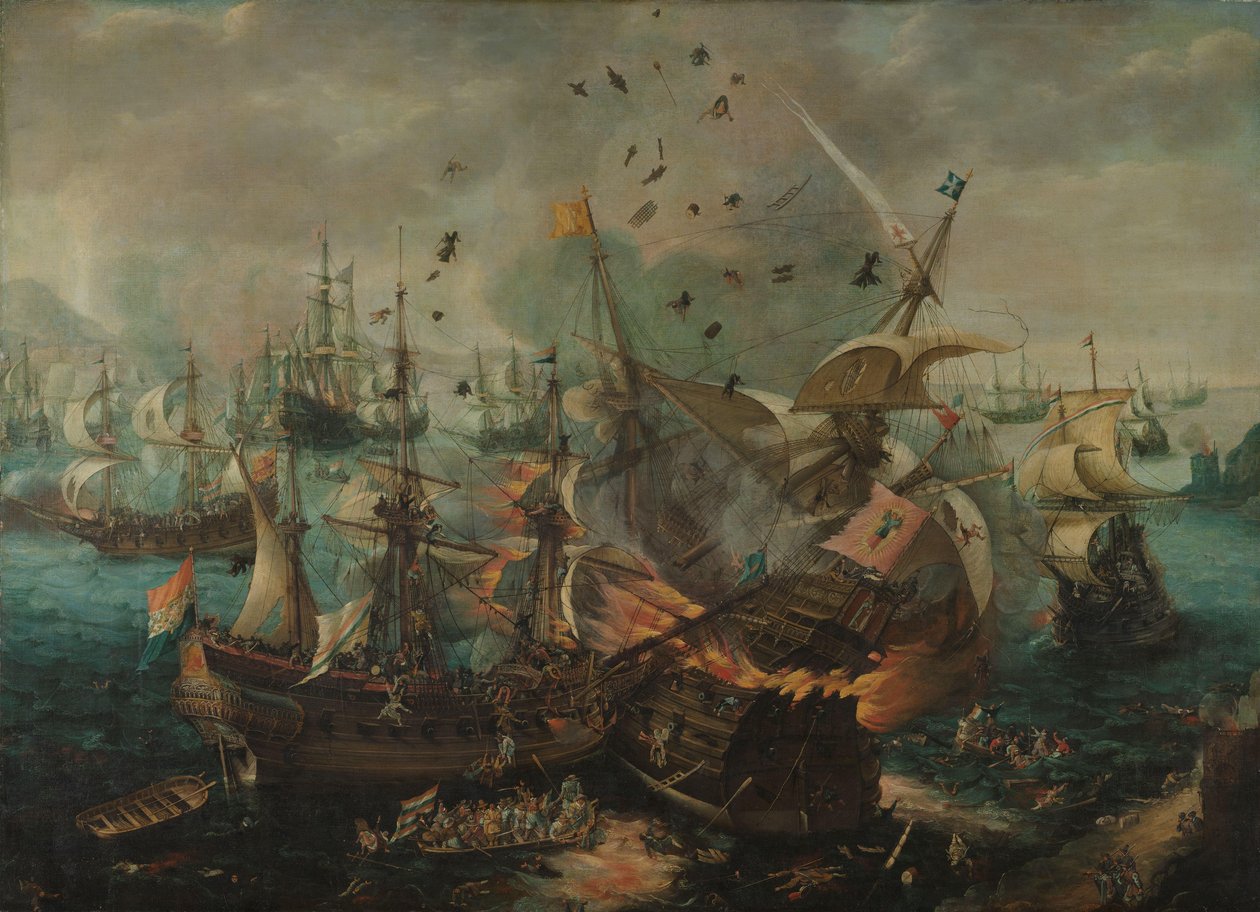 Batalla de Gibraltar el 1607 L