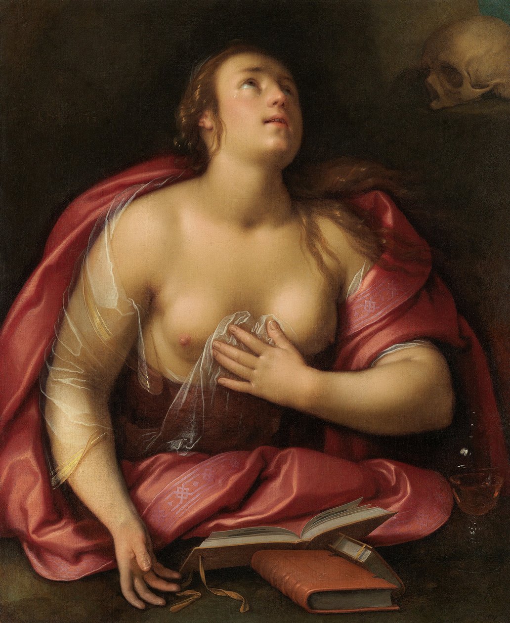 Katuva Maria Magdaleena, 1613. tekijältä Cornelis Cornelisz. Haarlem van