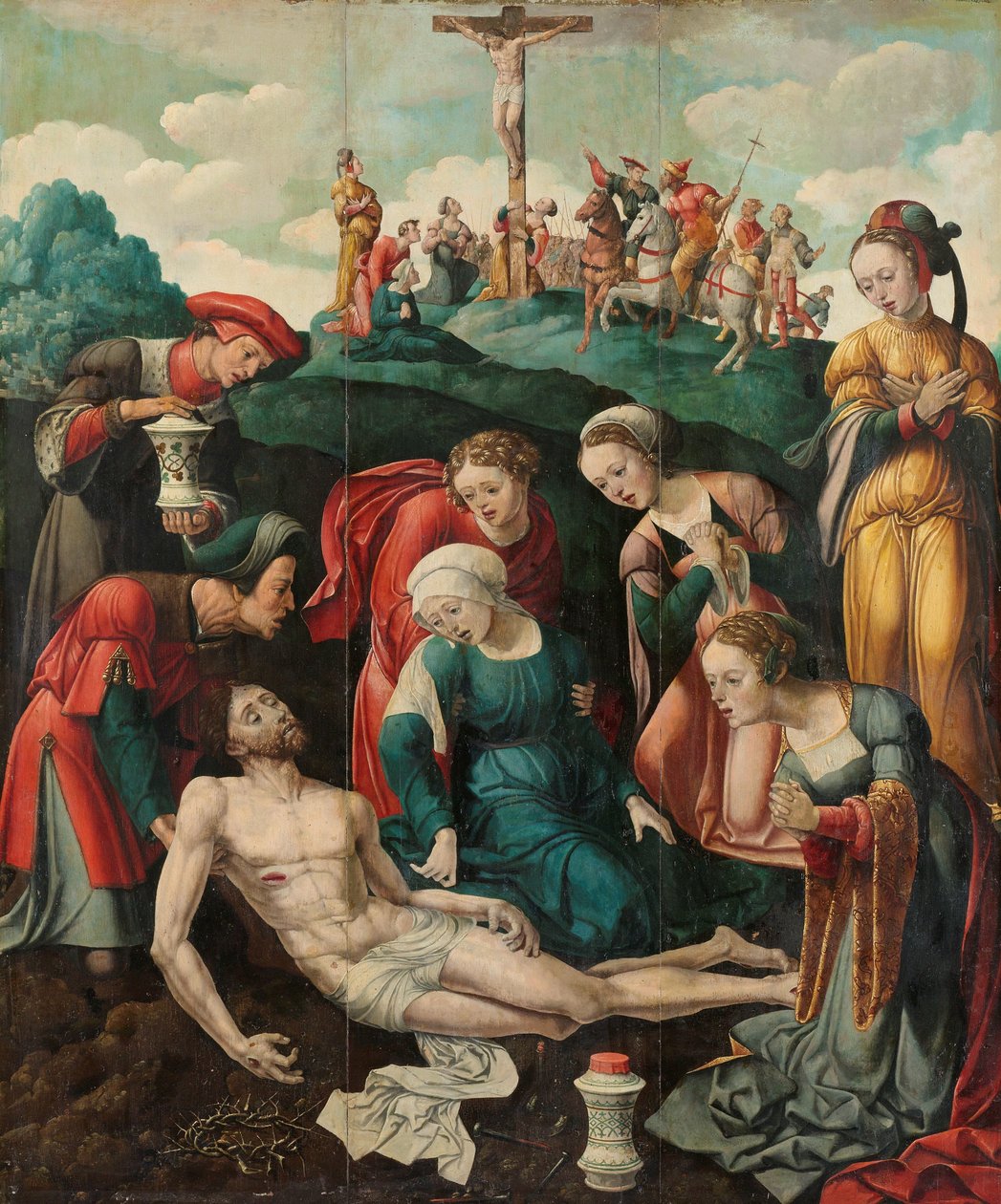 Kristuksen valitus tekijältä Cornelis Cornelisz II Buys (attributed to)