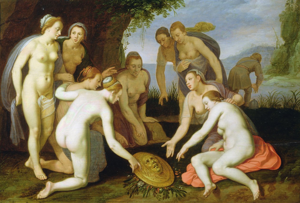 Kohtaus Perseuksen ja Andromedan legendasta tekijältä Cornelis Cornelisz van Haarlem