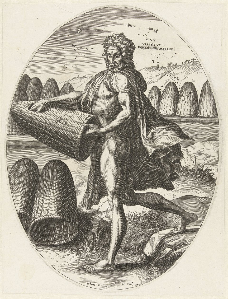 Aristaeus Gods of Agriculture (sarjan nimi) tekijältä Cornelis Cort
