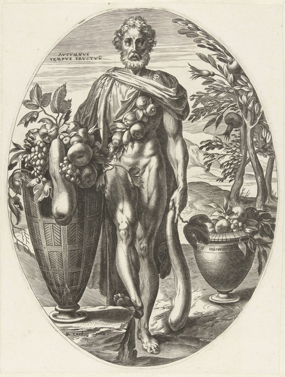 syksy Gods of Agriculture (sarjan nimi) tekijältä Cornelis Cort