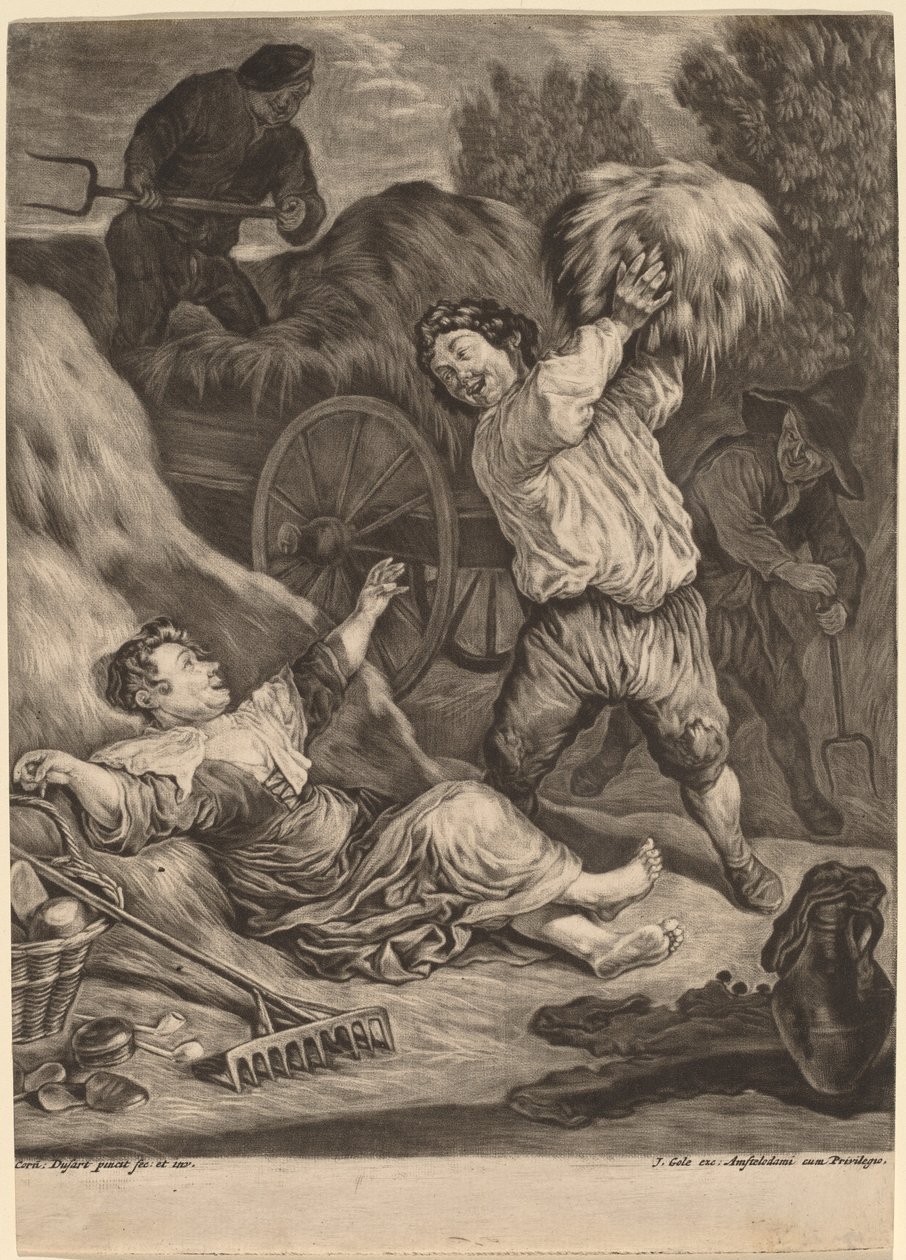 heinäkuu tekijältä Cornelis Dusart