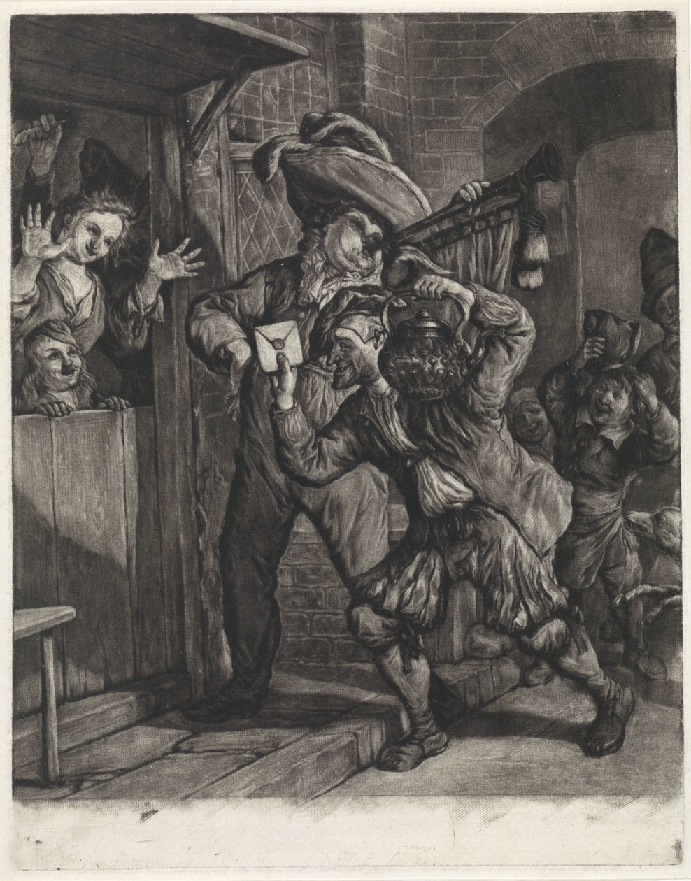 Grootebroekin arpajaiset, 1694 tekijältä Cornelis Dusart