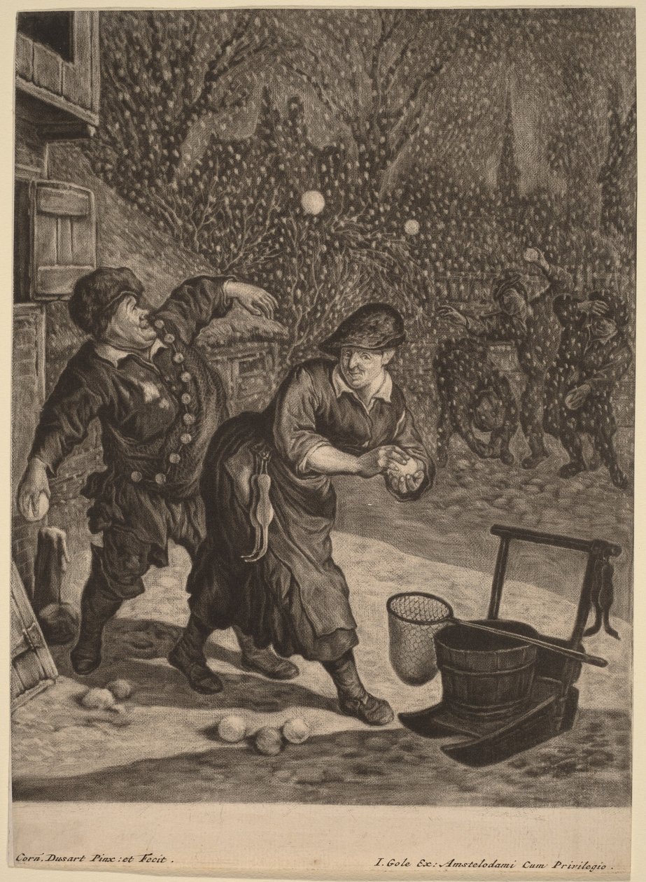Maaliskuu tekijältä Cornelis Dusart