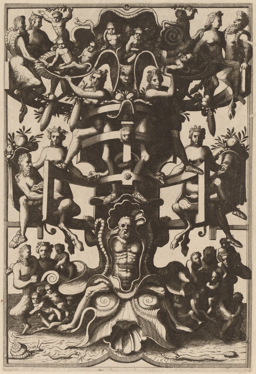 Groteski tekijältä Cornelis Floris Ii