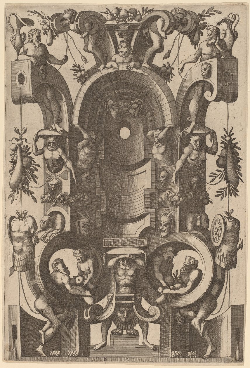 Ornamentti tekijältä Cornelis Floris Ii