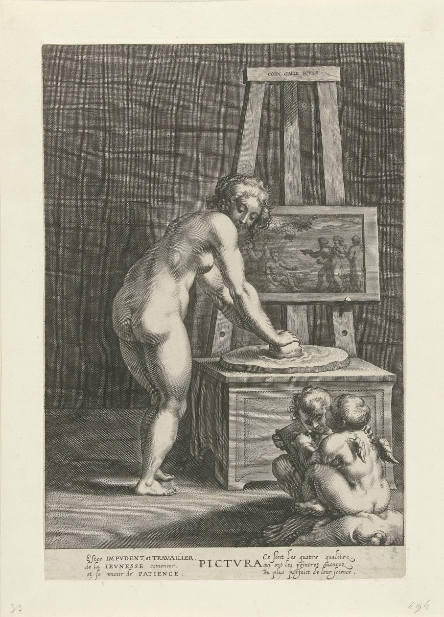 Pictura (maalaus) tekijältä Cornelis Galle (I)
