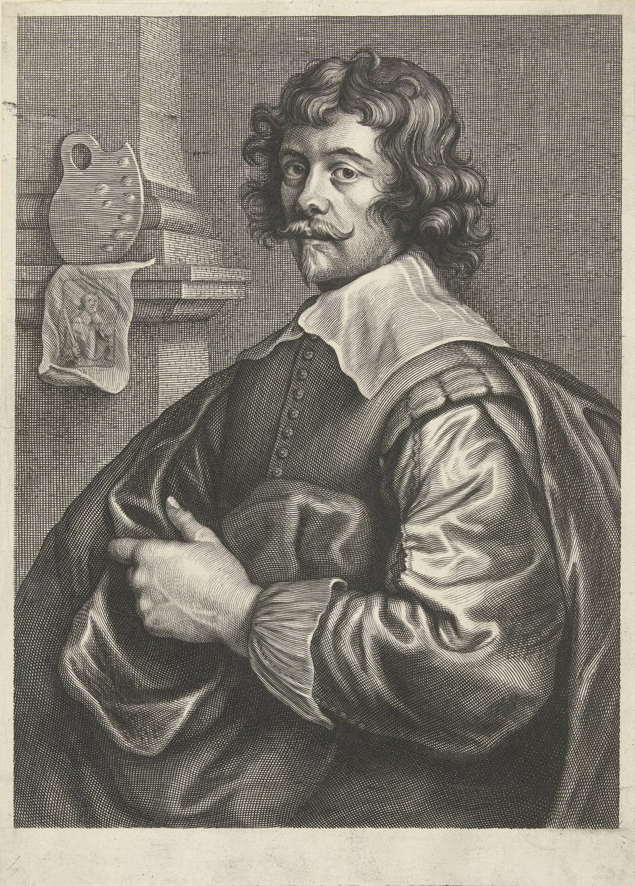 Retrat de Joannes Meyssensfinnish tekijältä Cornelis Galle (II)
