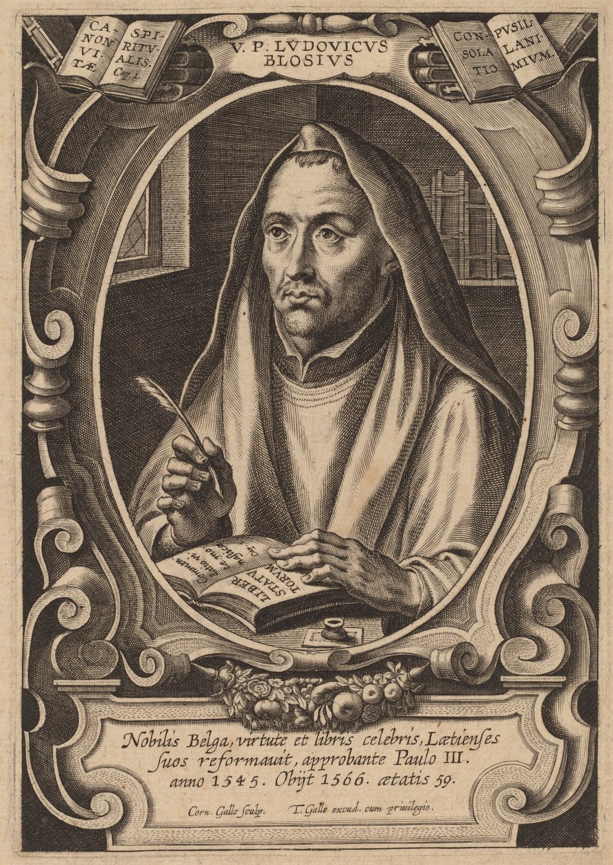 Louis of Blois tekijältä Cornelis Galle I