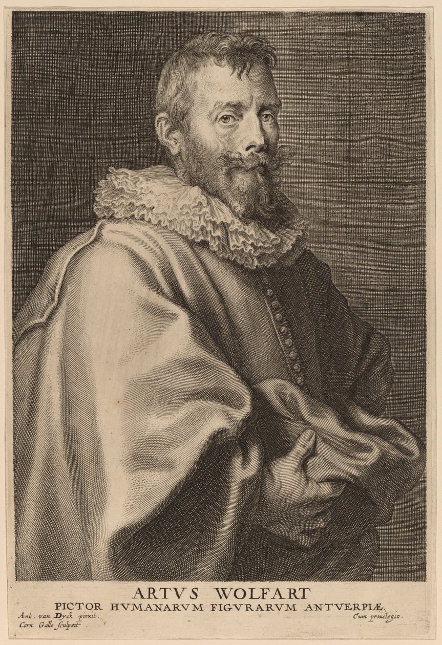 Arthur Wolfart tekijältä Cornelis Galle I after Sir Anthony van Dyck