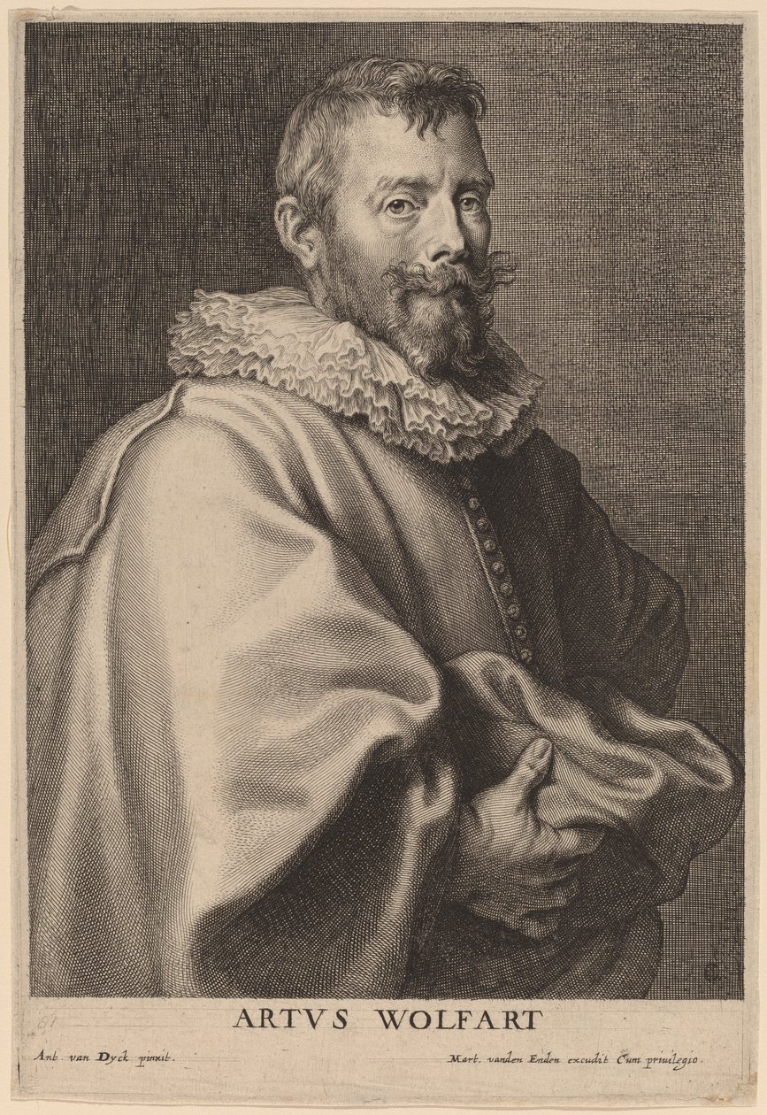 Arthur Wolfart tekijältä Cornelis Galle I after Sir Anthony van Dyck