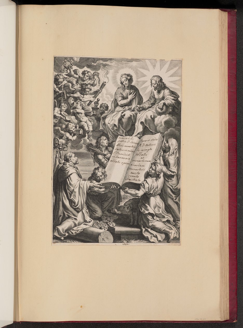 Louis Blosius, Ooppera otsikkosivu tekijältä Cornelis Galle I after Sir Peter Paul Rubens