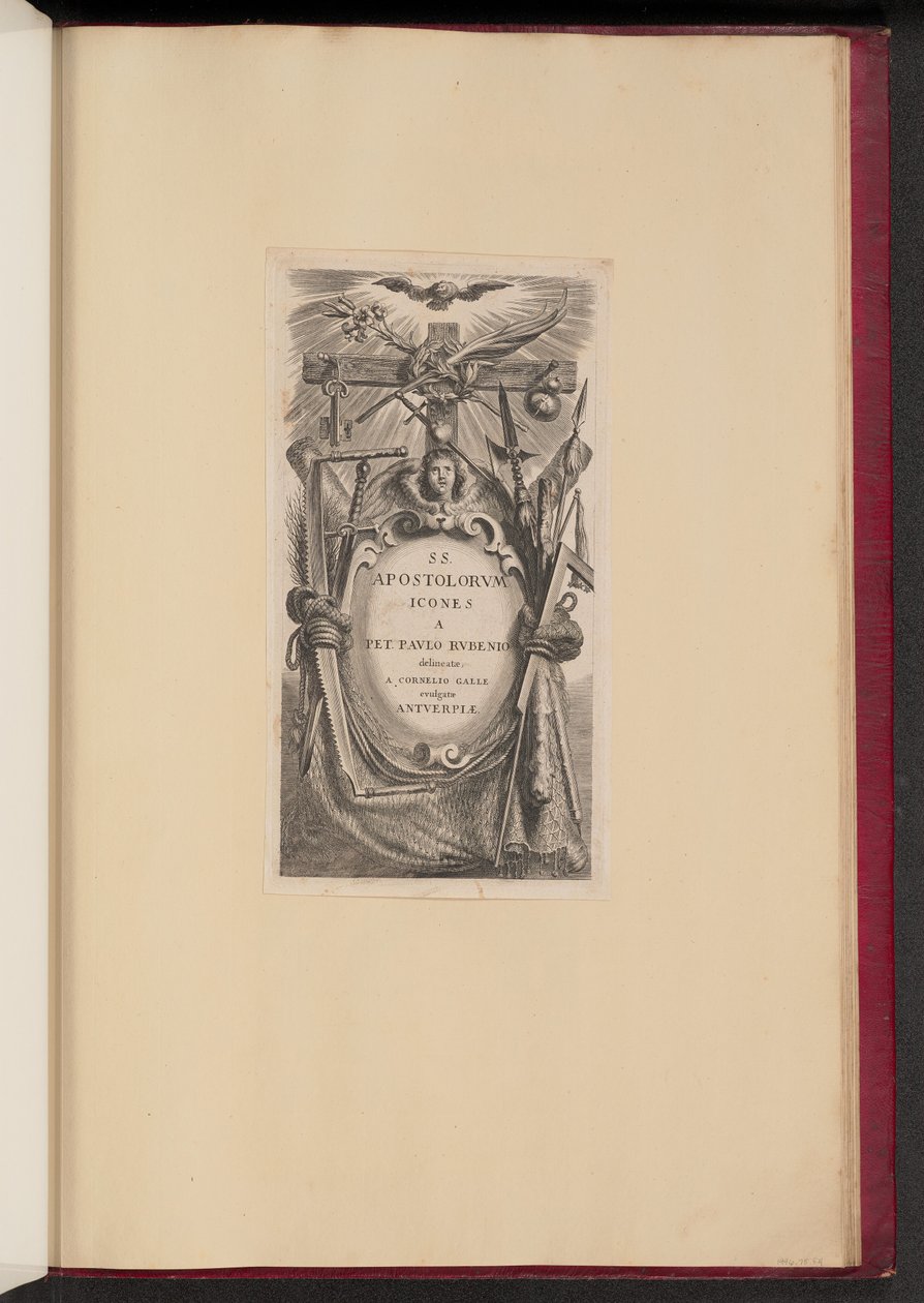 Nimikilpi SS:lle. Apostolorum ikonit tekijältä Cornelis Galle I after Sir Peter Paul Rubens