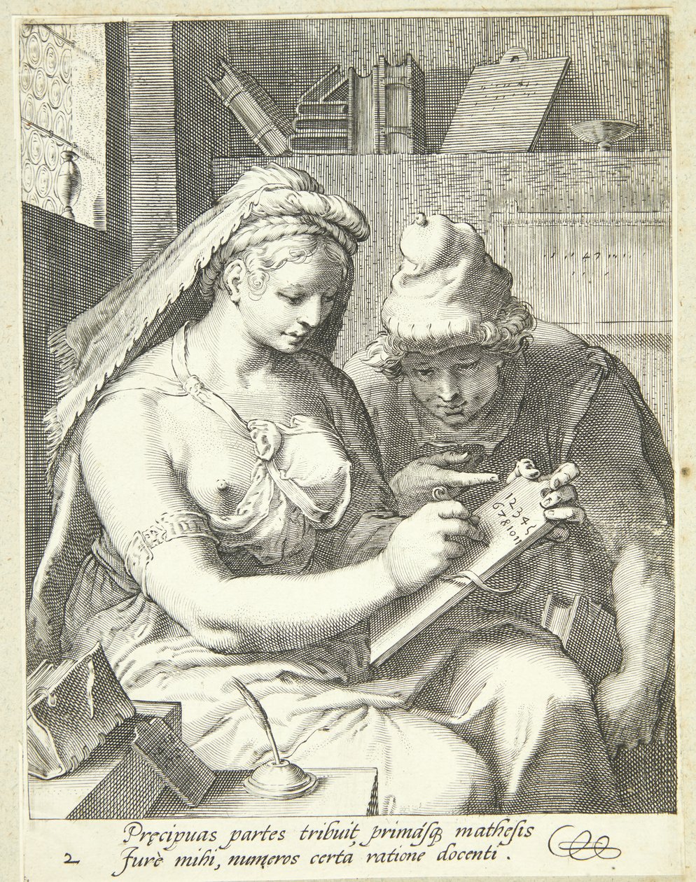 Aritmeettinen tekijältä Cornelis Jacobsz Drebbel