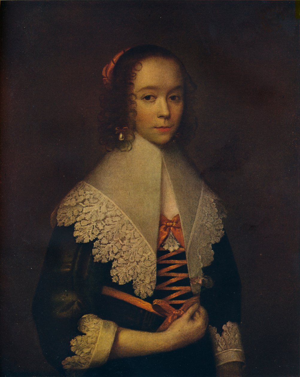 Tytön muotokuva, 1600-luku, 1916 tekijältä Cornelis Janssens van Ceulen