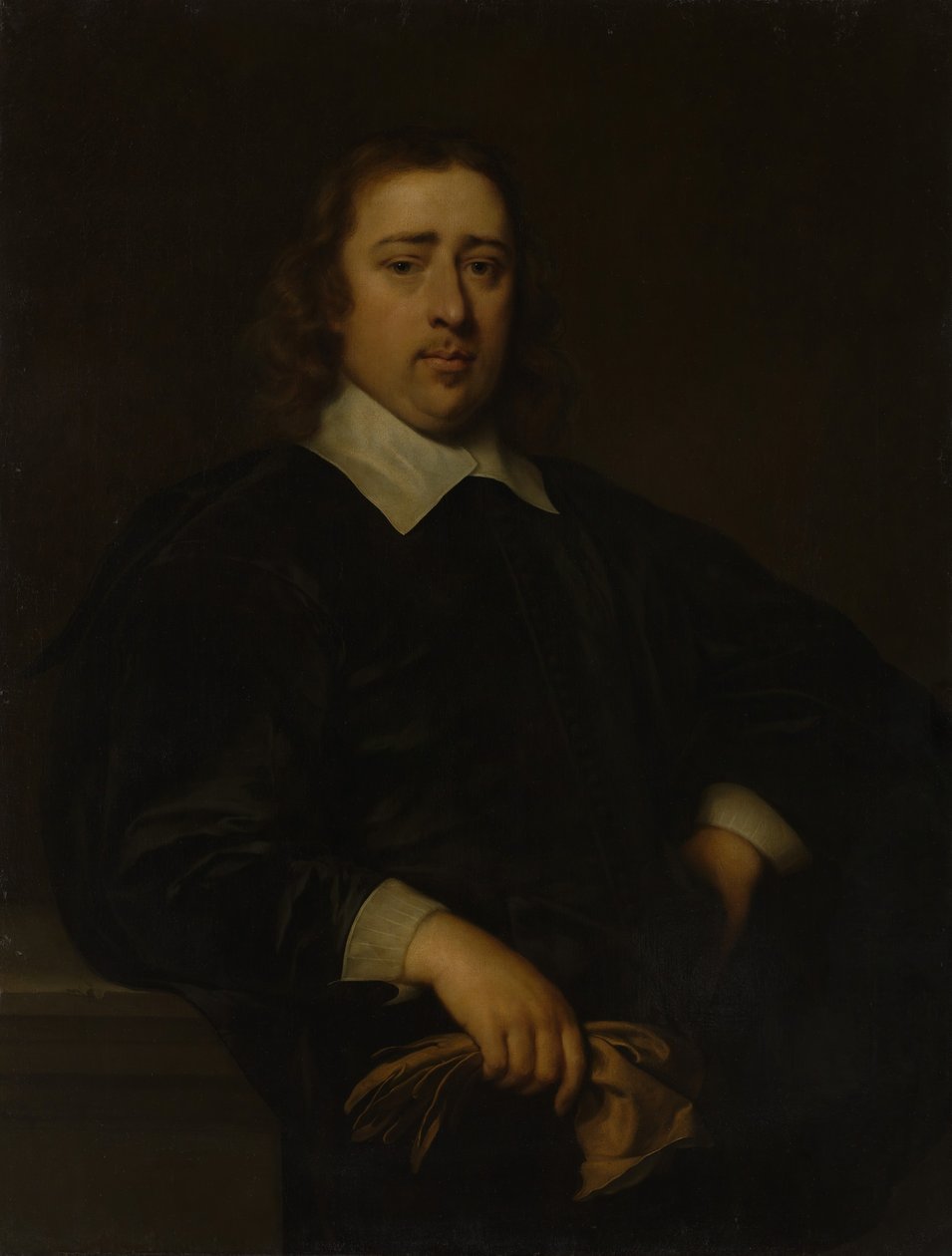 Miehen muotokuva, 1648. tekijältä Cornelis Janssens van Ceulen