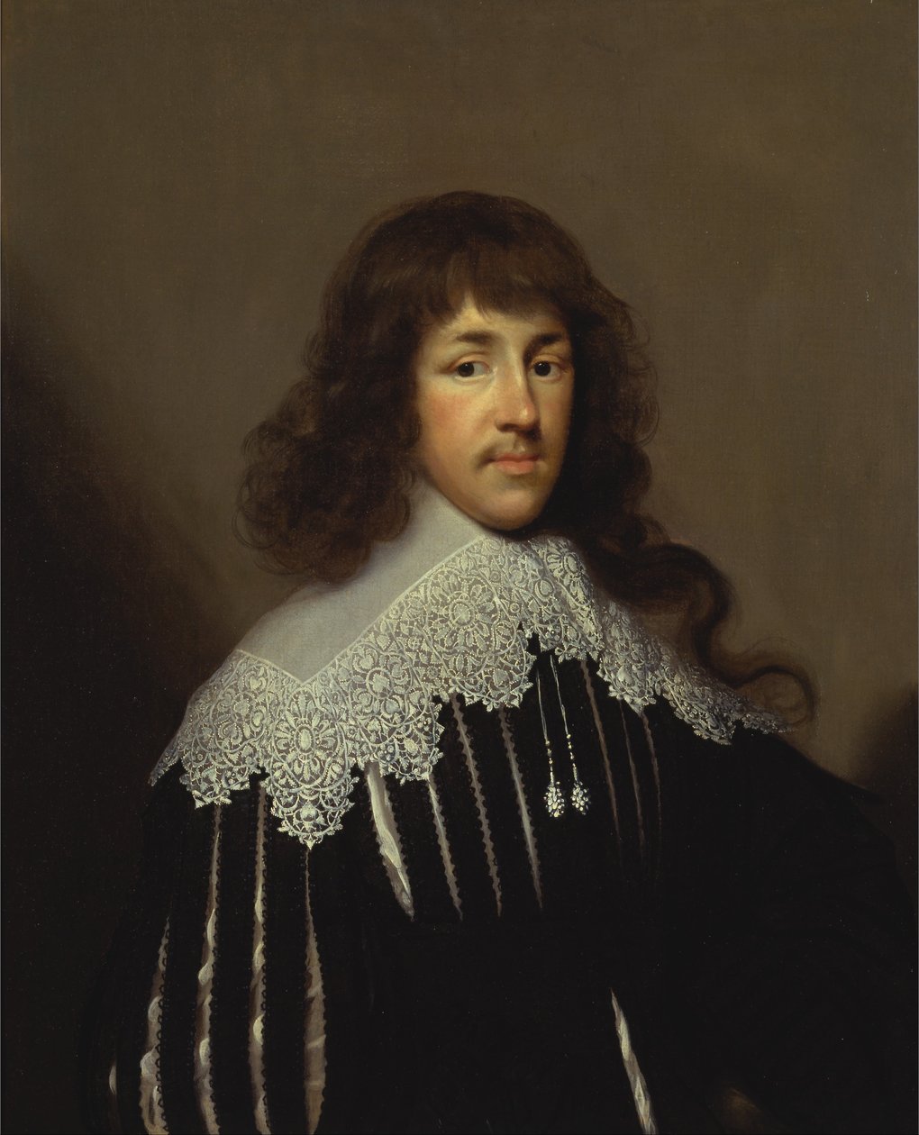 Miehen muotokuva, luultavasti Sir Francis Godolphinista tekijältä Cornelis Janssens van Ceulen