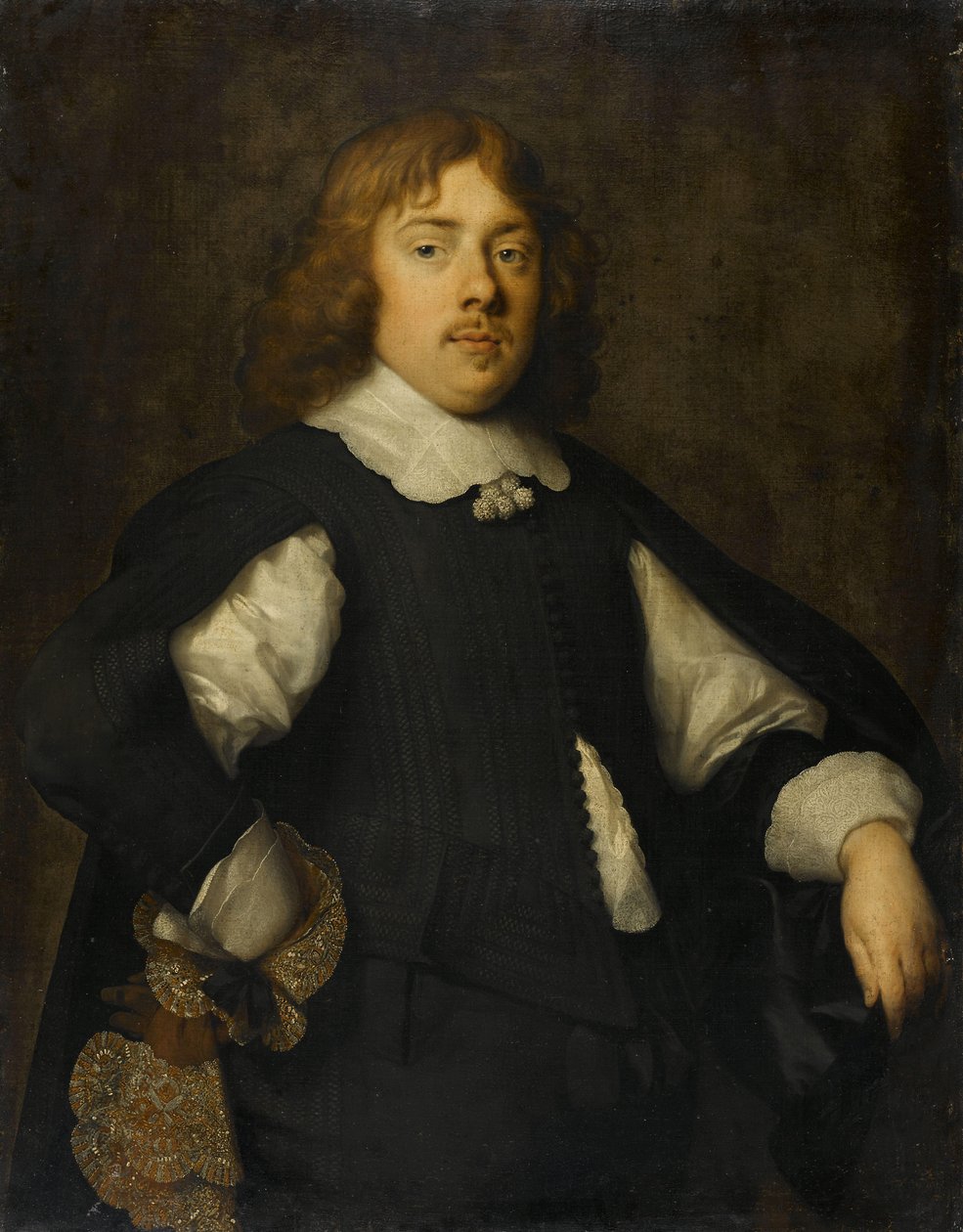 Joan Pietersz Realelin (1625-59) muotokuva tekijältä Cornelis Jonson van Ceulen (I)