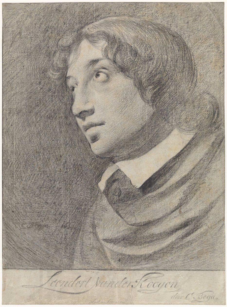 Leendert van der Cooghenin muotokuva tekijältä Cornelis Pietersz. Bega