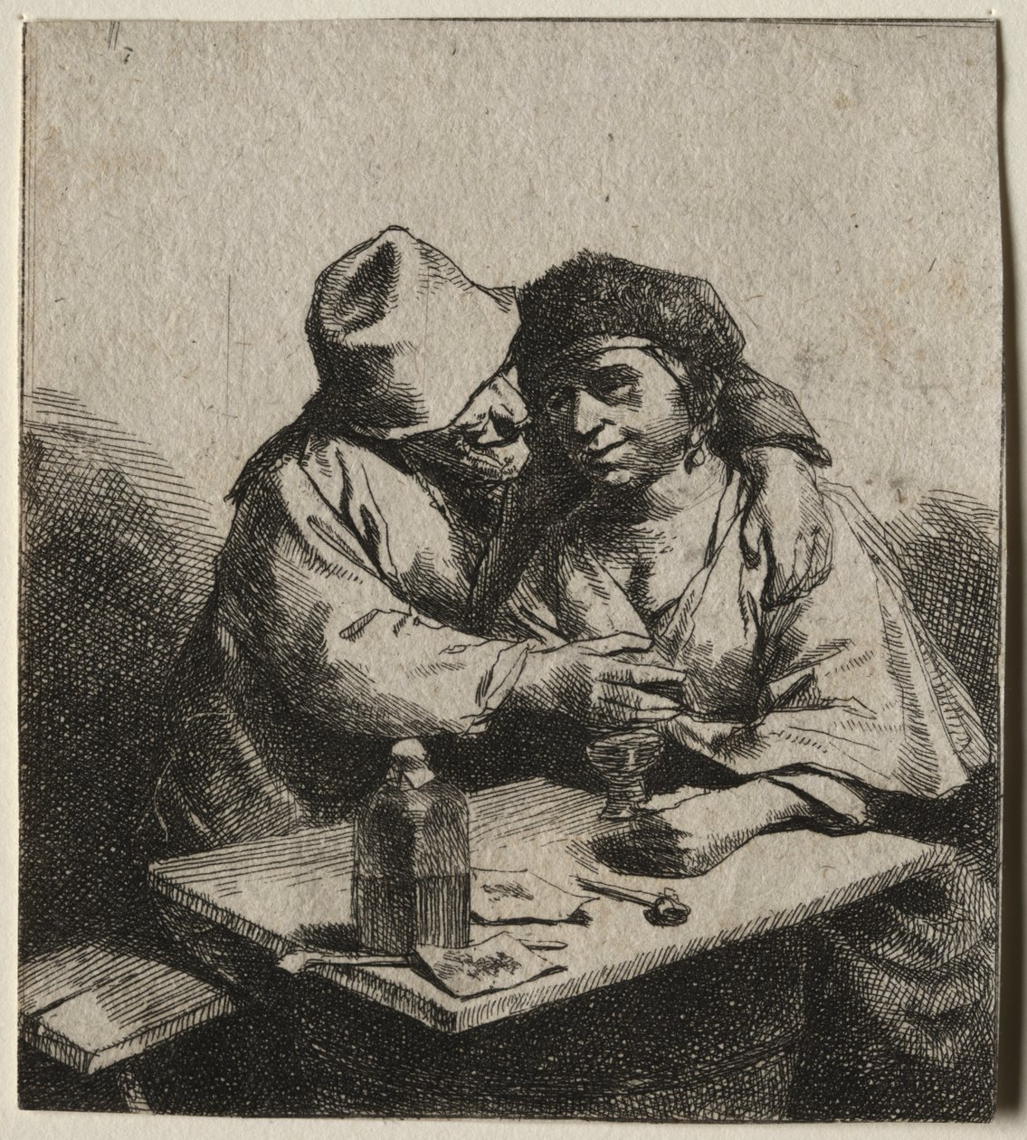 Rakastava pariskunta tekijältä Cornelis Pietersz Bega