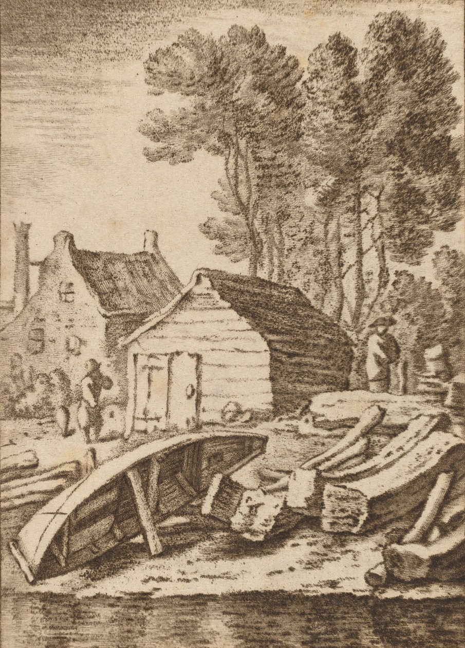 Telakka, 1761, julkaistu 1765. tekijältä Cornelis Ploos van Amstel