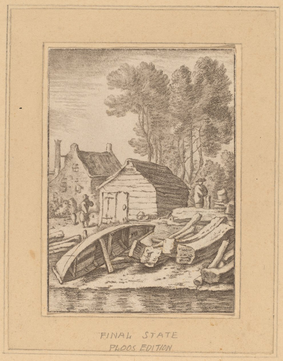 Telakka, 1761, julkaistu 1765. tekijältä Cornelis Ploos van Amstel