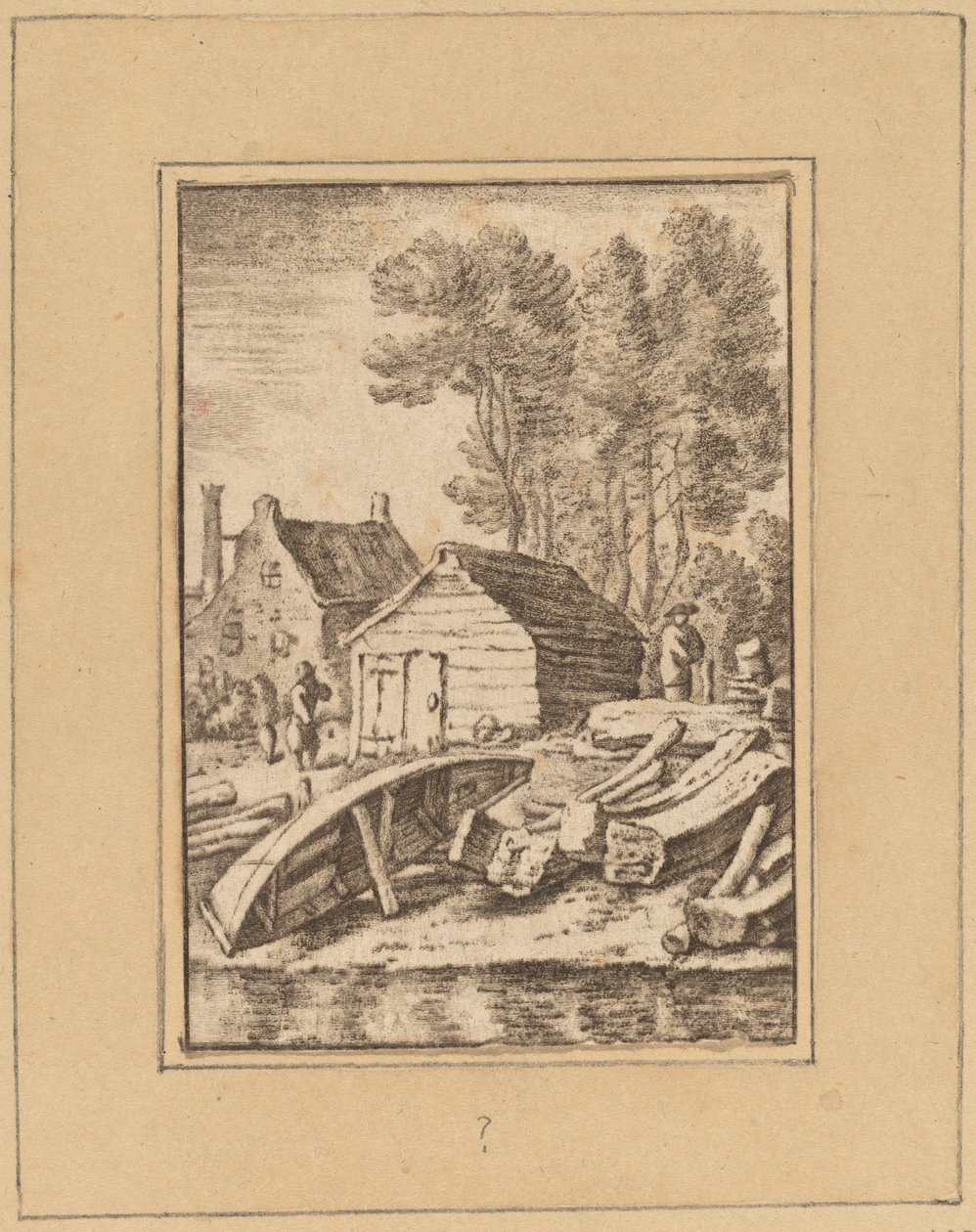 Telakka, 1761, julkaistu 1765. tekijältä Cornelis Ploos van Amstel