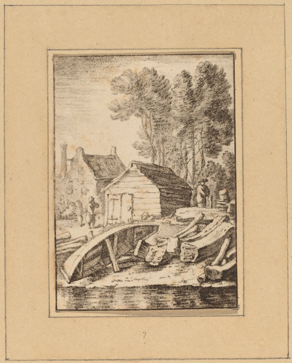 Telakka tekijältä Cornelis Ploos van Amstel after Herman Saftleven