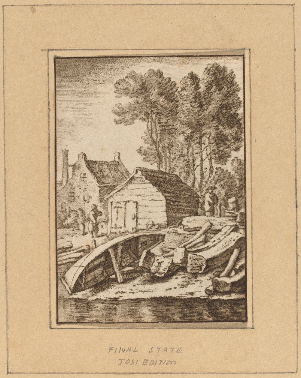 Telakka tekijältä Cornelis Ploos van Amstel after Herman Saftleven