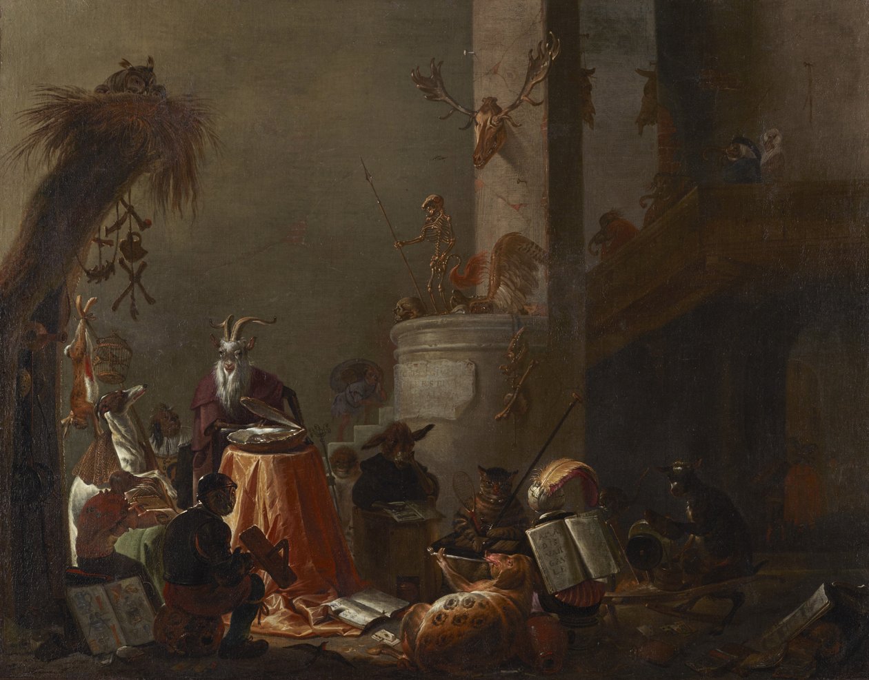 College of Animals tekijältä Cornelis Saftleven