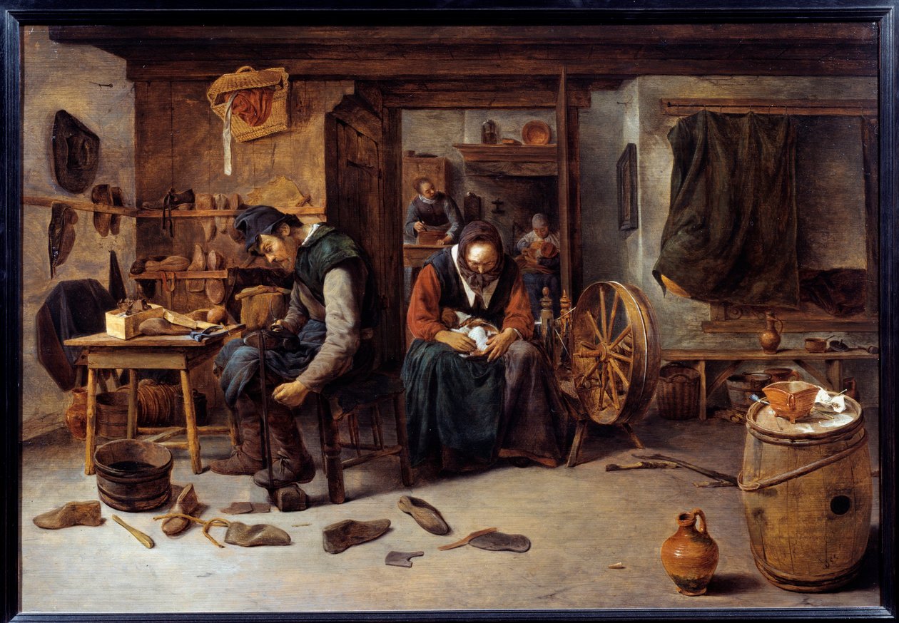 Savetier Interior tekijältä Cornelis Schack