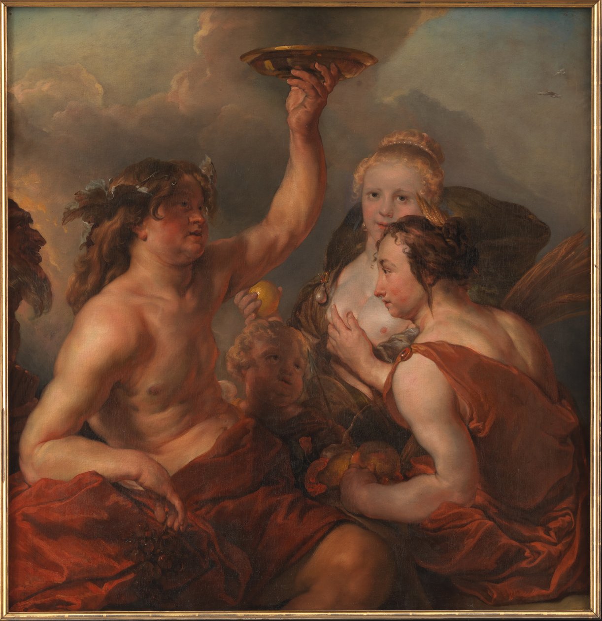 Bacchus, Ceres ja Venus tekijältä Cornelis Schut