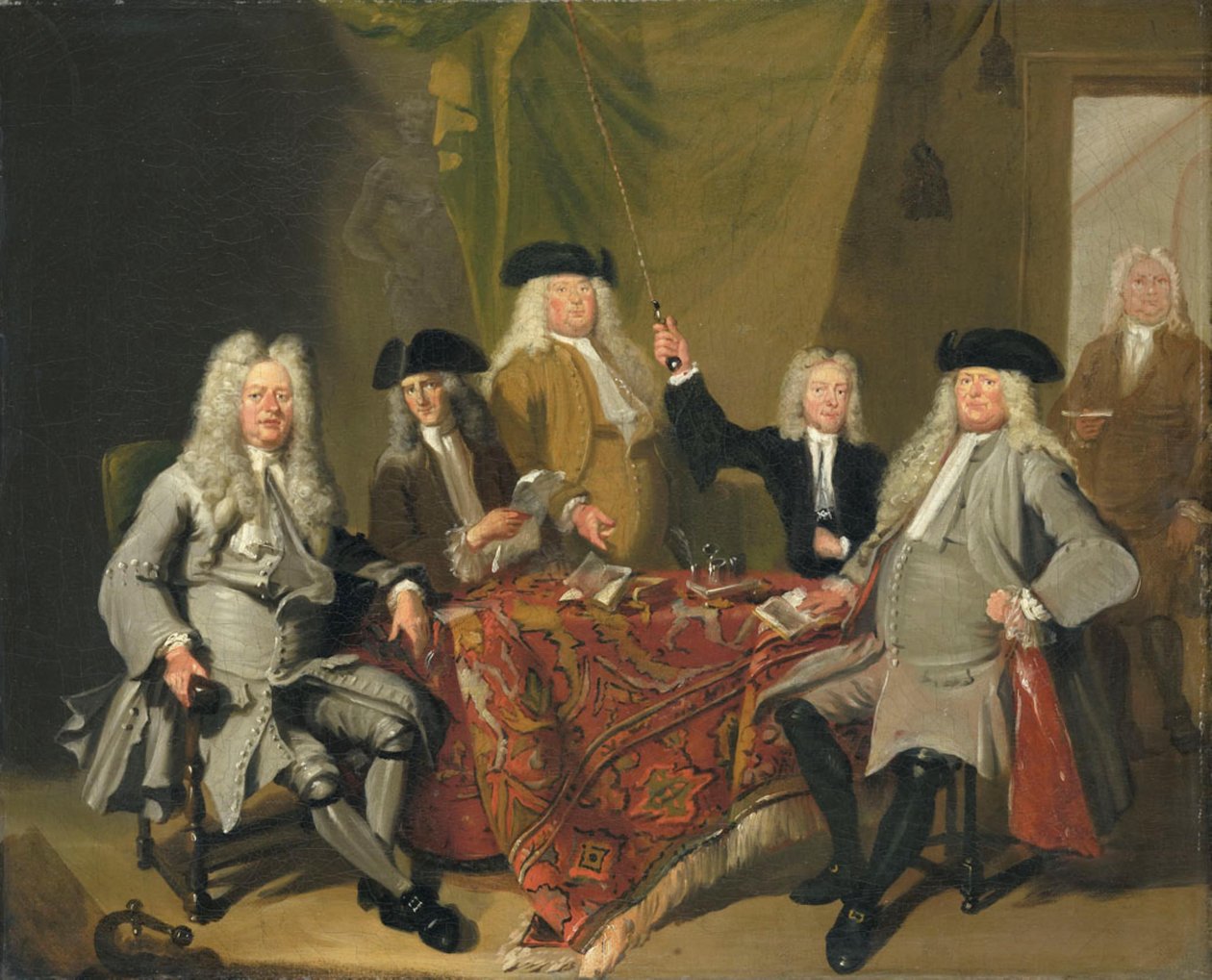 Collegium Medicumin tarkastajat tekijältä Cornelis Troost