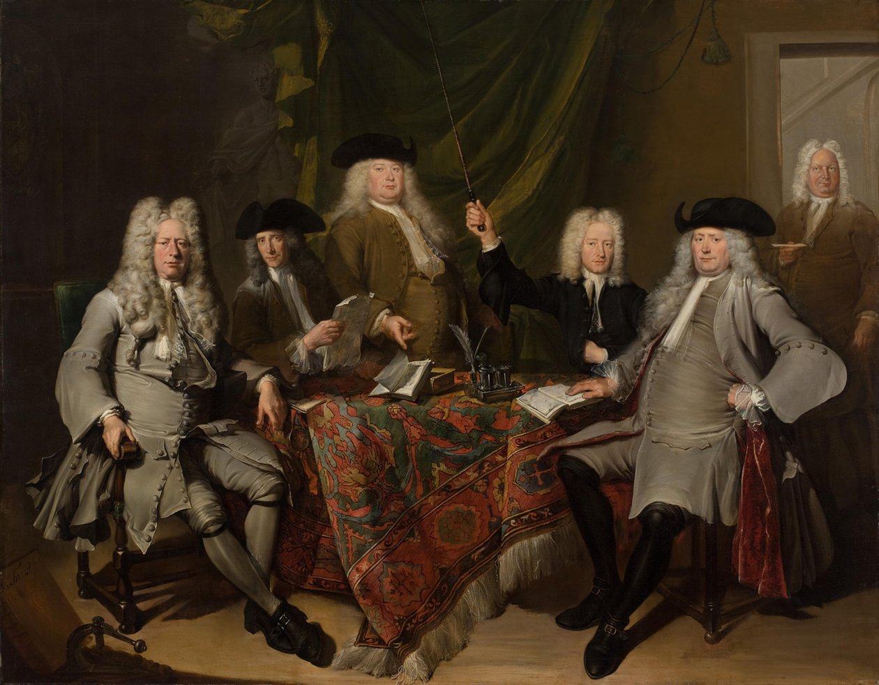 Collegium Medicumin tarkastajat tekijältä Cornelis Troost