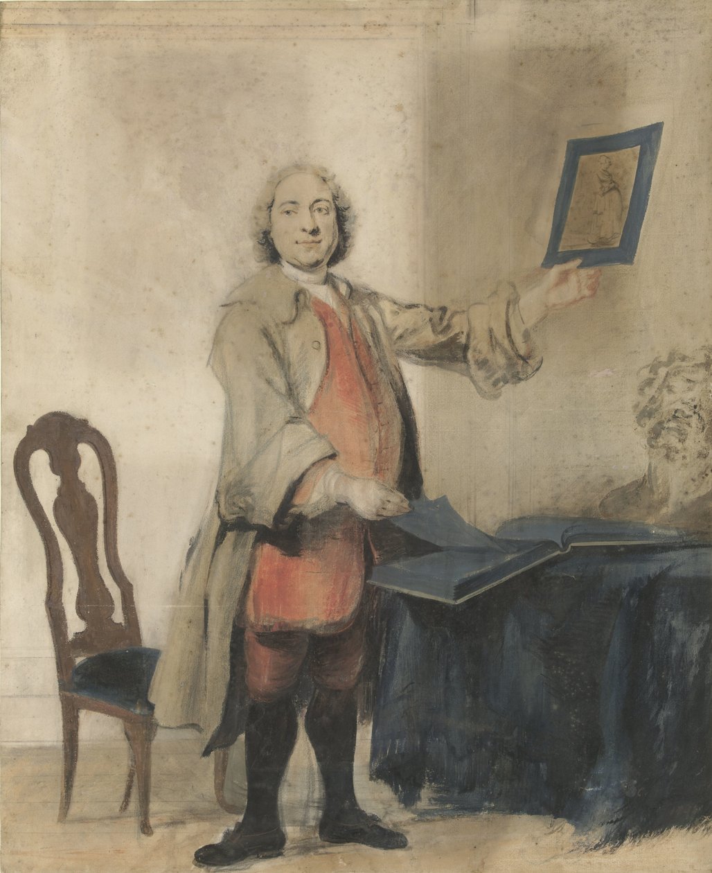 Cornelis Boumanin muotokuva tekijältä Cornelis Troost