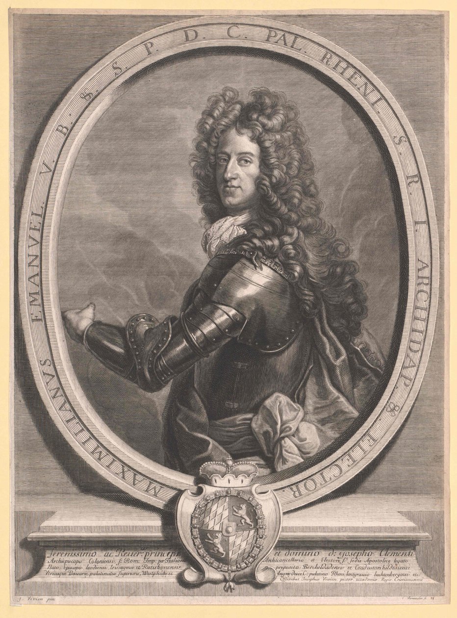 Baijerin valitsijamies Maximilian II Immanuel (kaiverrus) tekijältä Cornelis Vermeulen