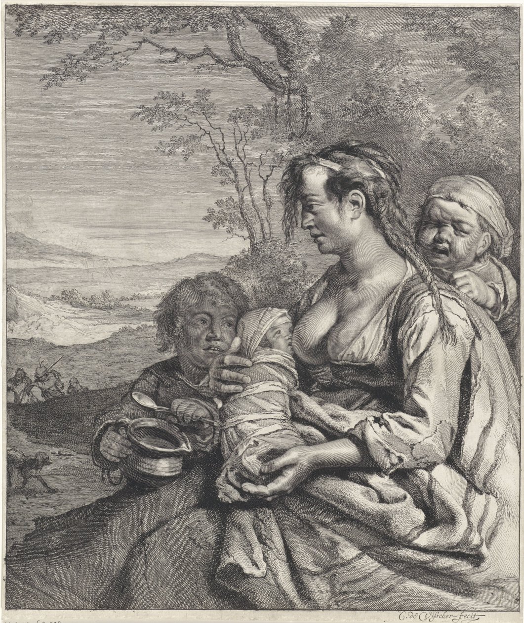 Heidin tekijältä Cornelis Visscher (II)