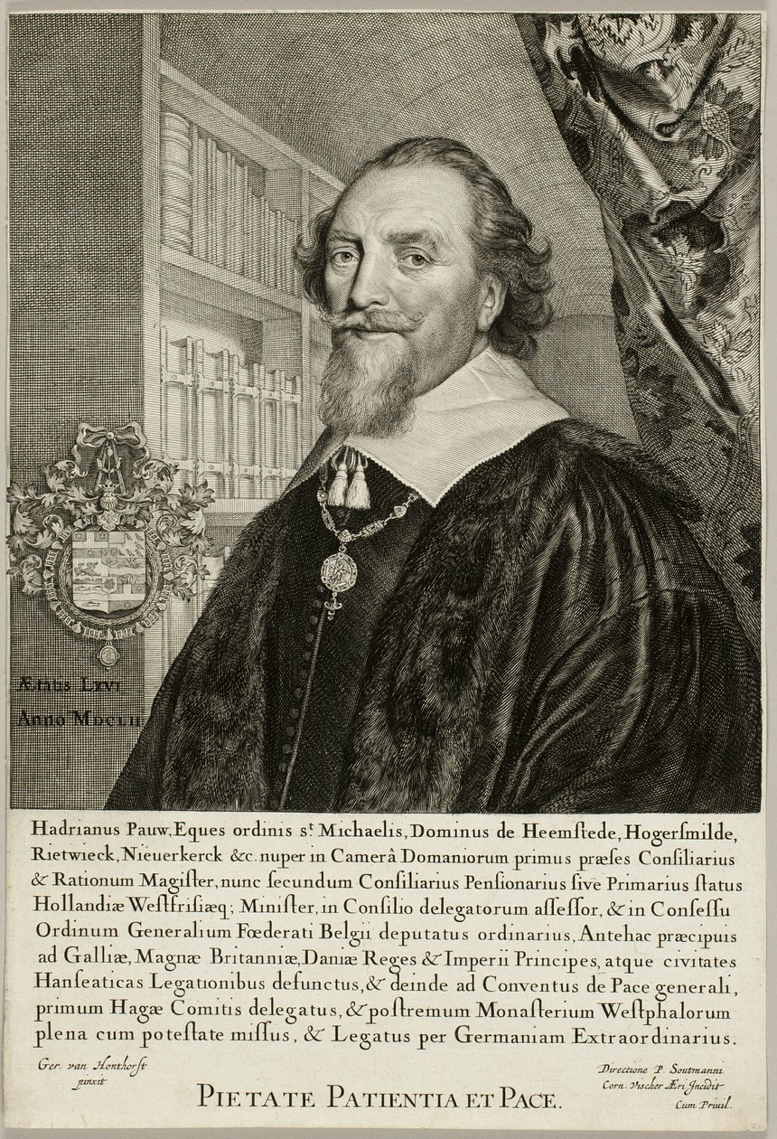 Adriaen Pauw, Heemsteden herra tekijältä Cornelis Visscher