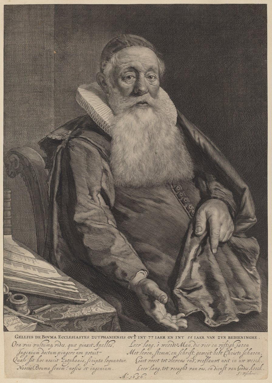 Gellius de Bouma tekijältä Cornelis Visscher