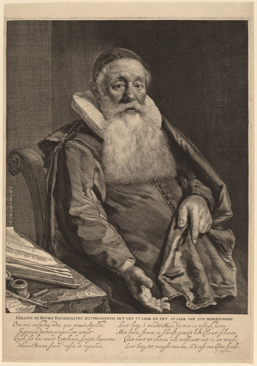 Gellius de Bouma tekijältä Cornelis Visscher
