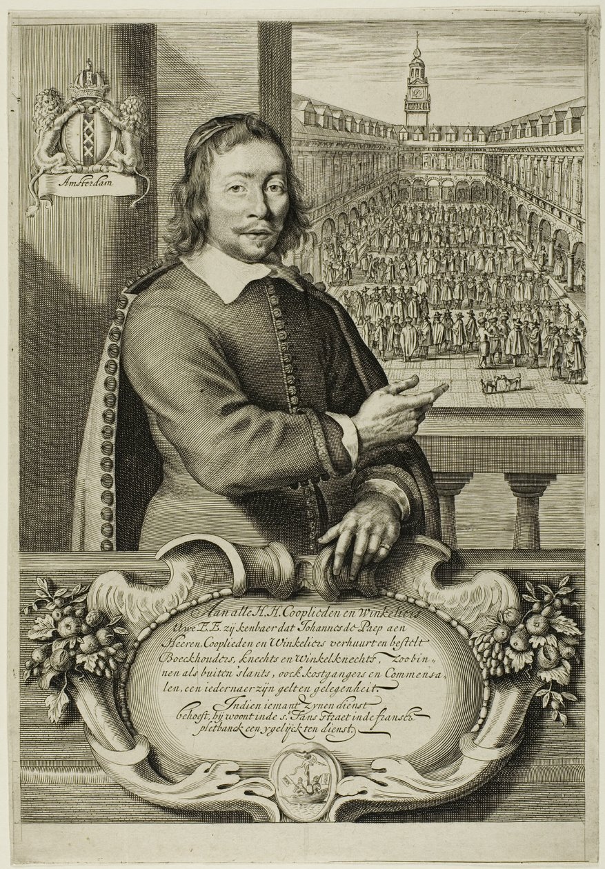 Jan de Paep (rahastonhoitaja) tekijältä Cornelis Visscher
