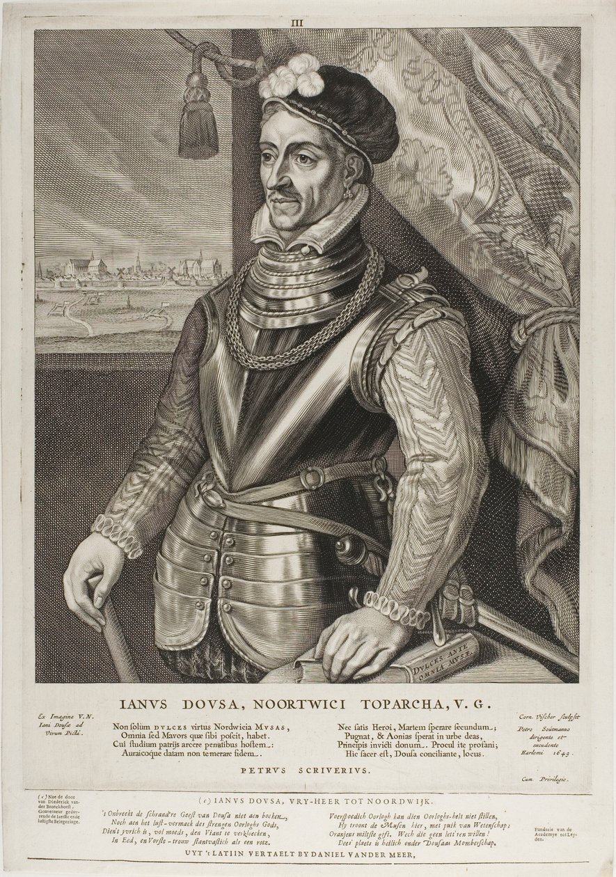 Jan van der Does, levy 3 Quatuor Personaelta tekijältä Cornelis Visscher